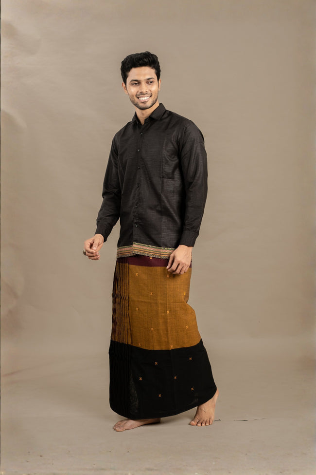 RETRO BLACK SHIRT X ARAKU VESHTI