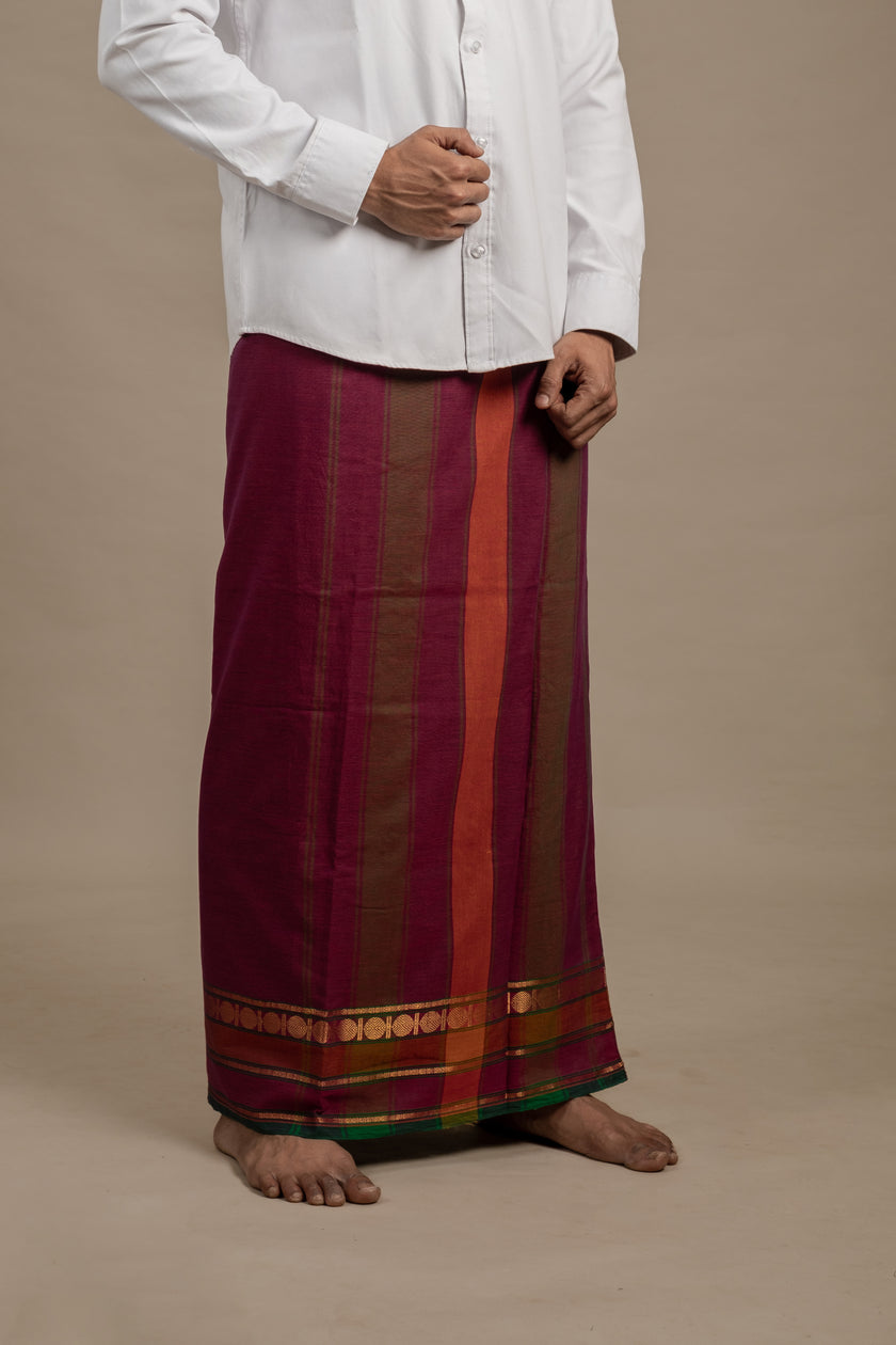 Vaayu Pink Classic (Rudra)-Veshti