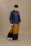 CASINO BLUE SHIRT X MAYIL VESHTI