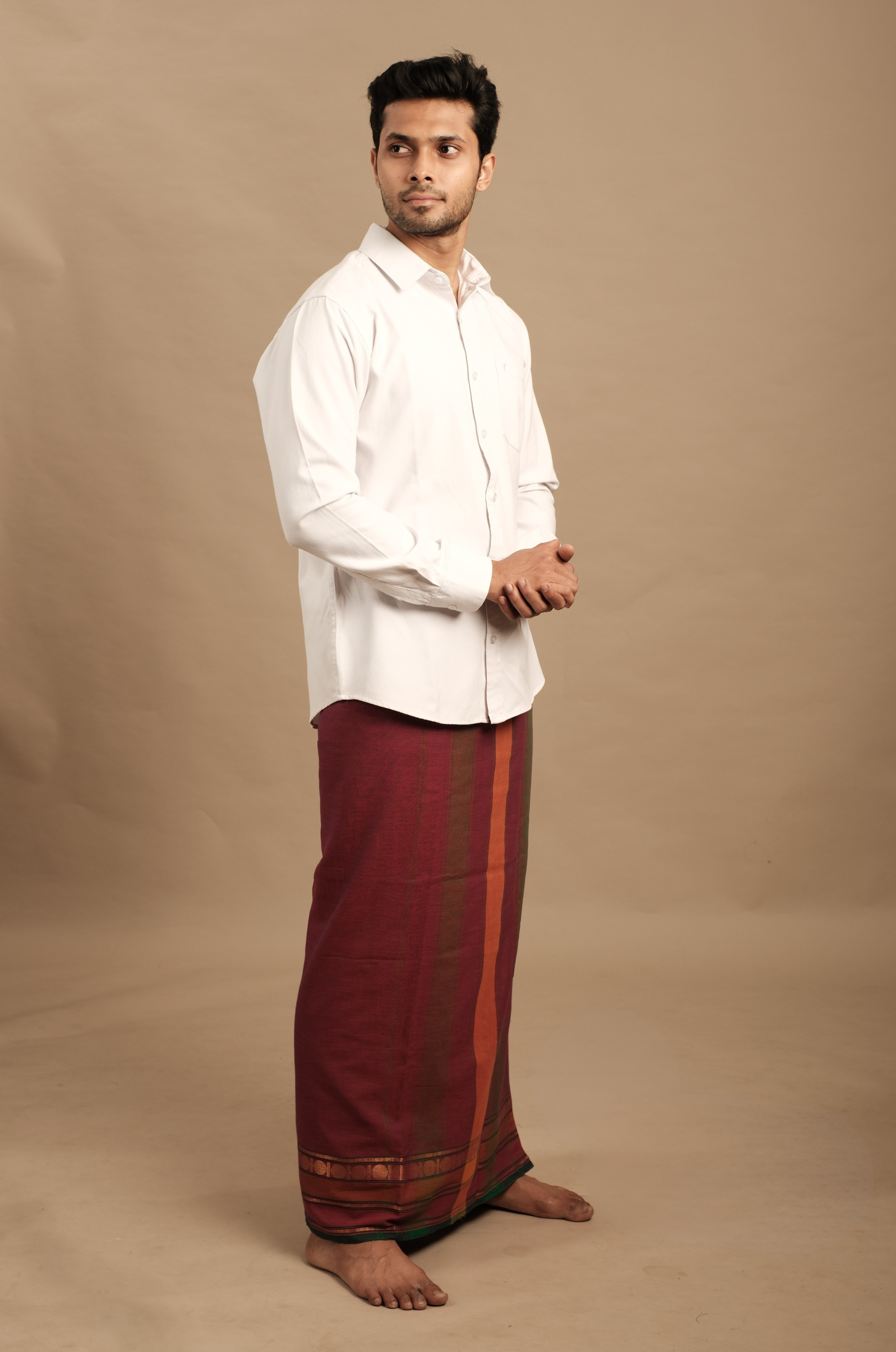 Maroon Gold Vesti | Classic