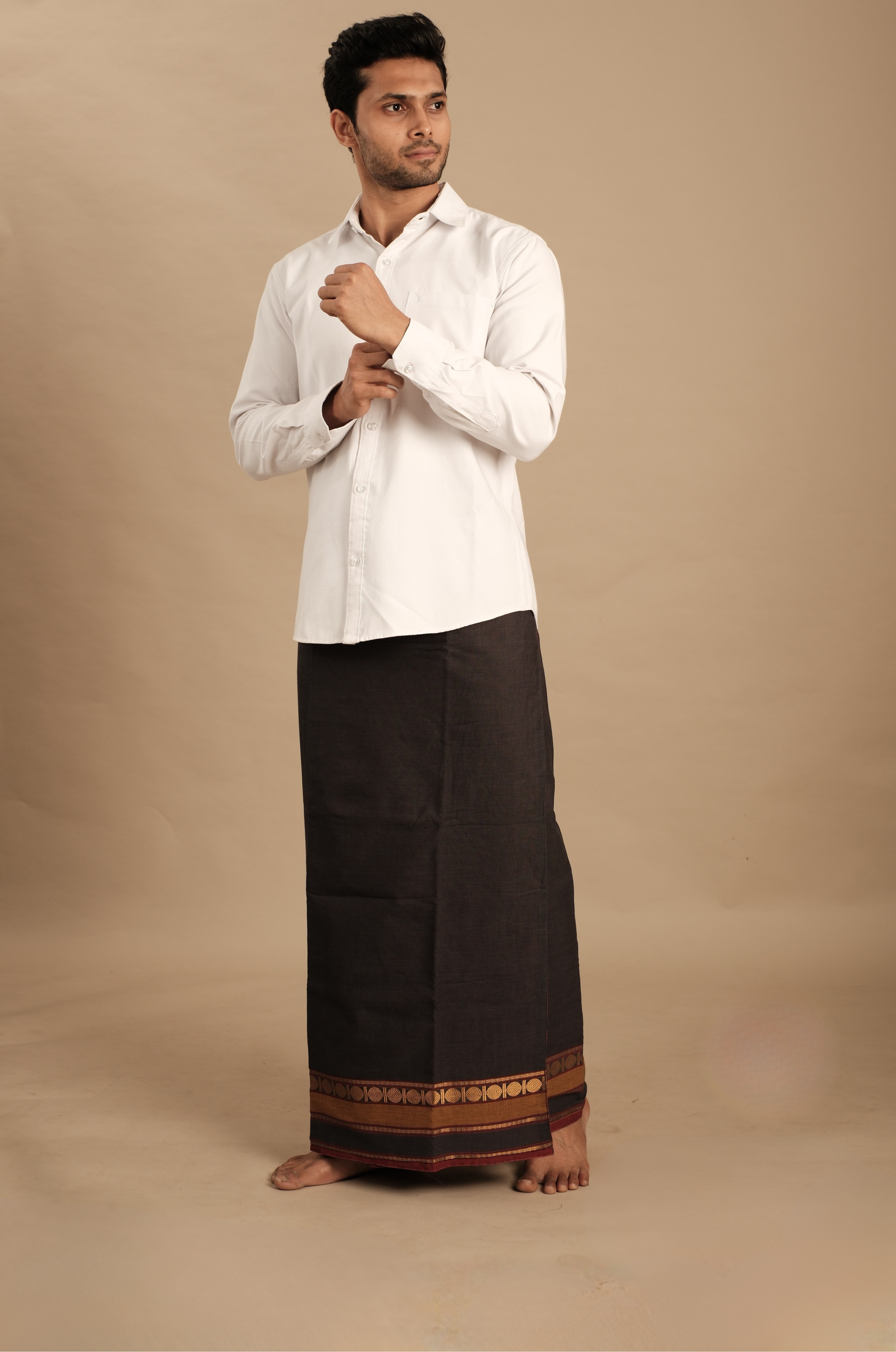 Charcoal Maroon Vesti | Classic