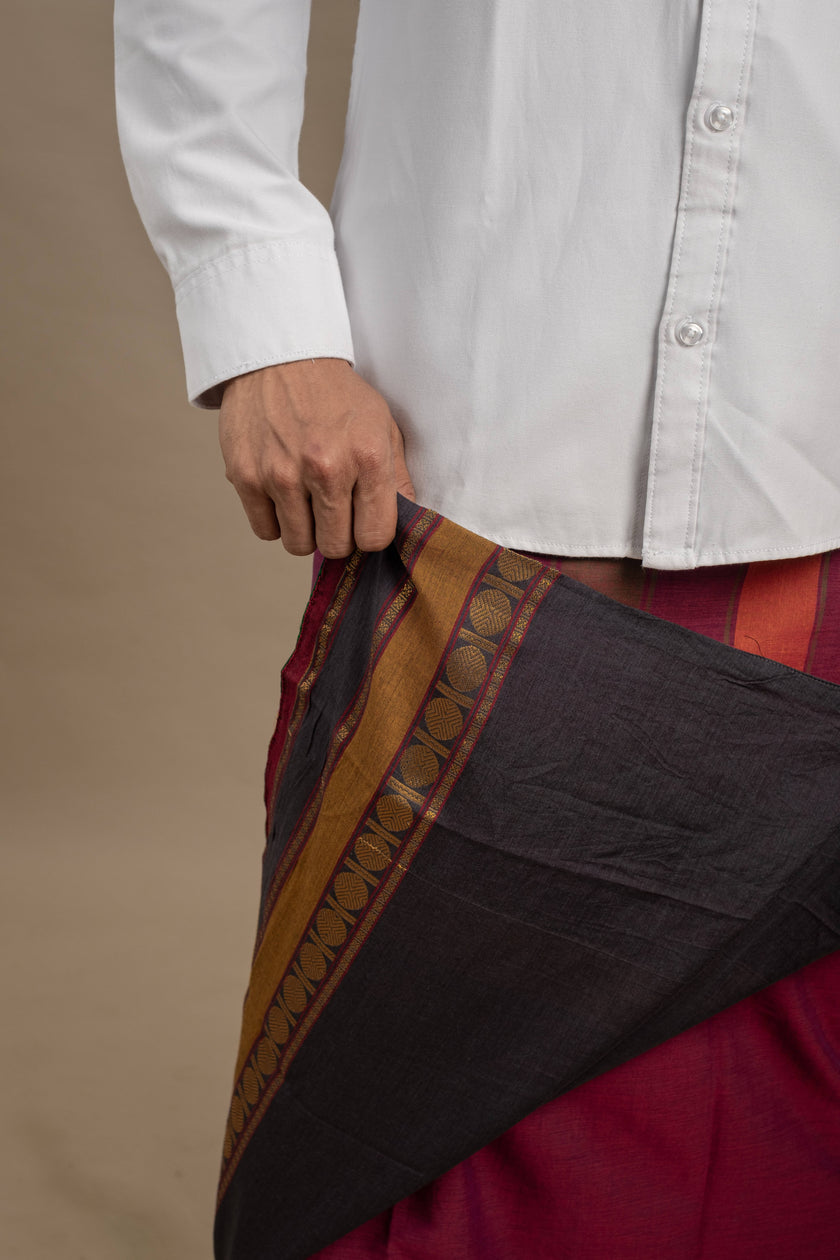 Vaayu Pink Classic (Rudra)-Veshti