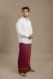 Vaayu Pink Classic (Rudra)-Veshti