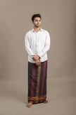 Vaayu Grey Classic (Rudra)-Veshti