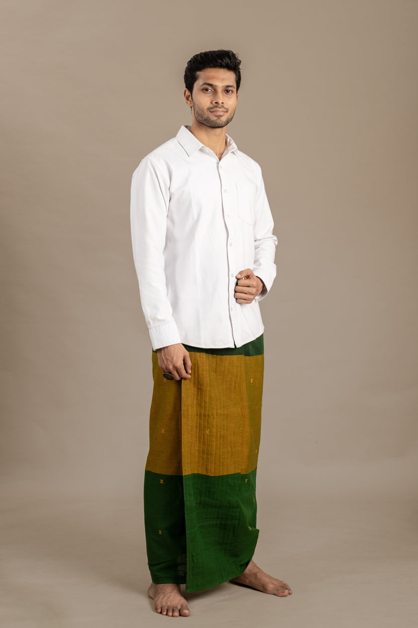 TULSI Mupbagam Veshti - Limited Edition