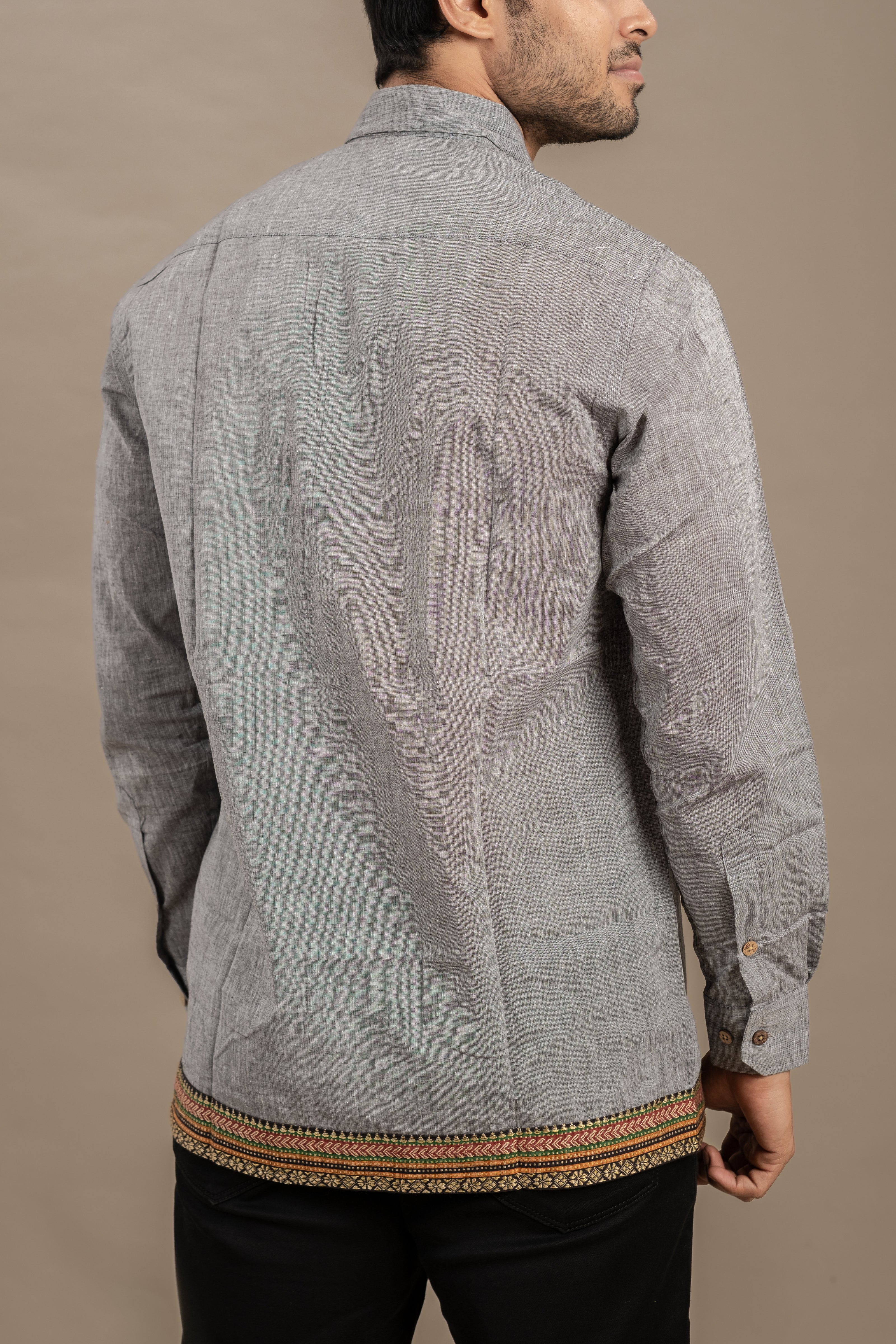 RETRO GREY Satta - Premium Shirts
