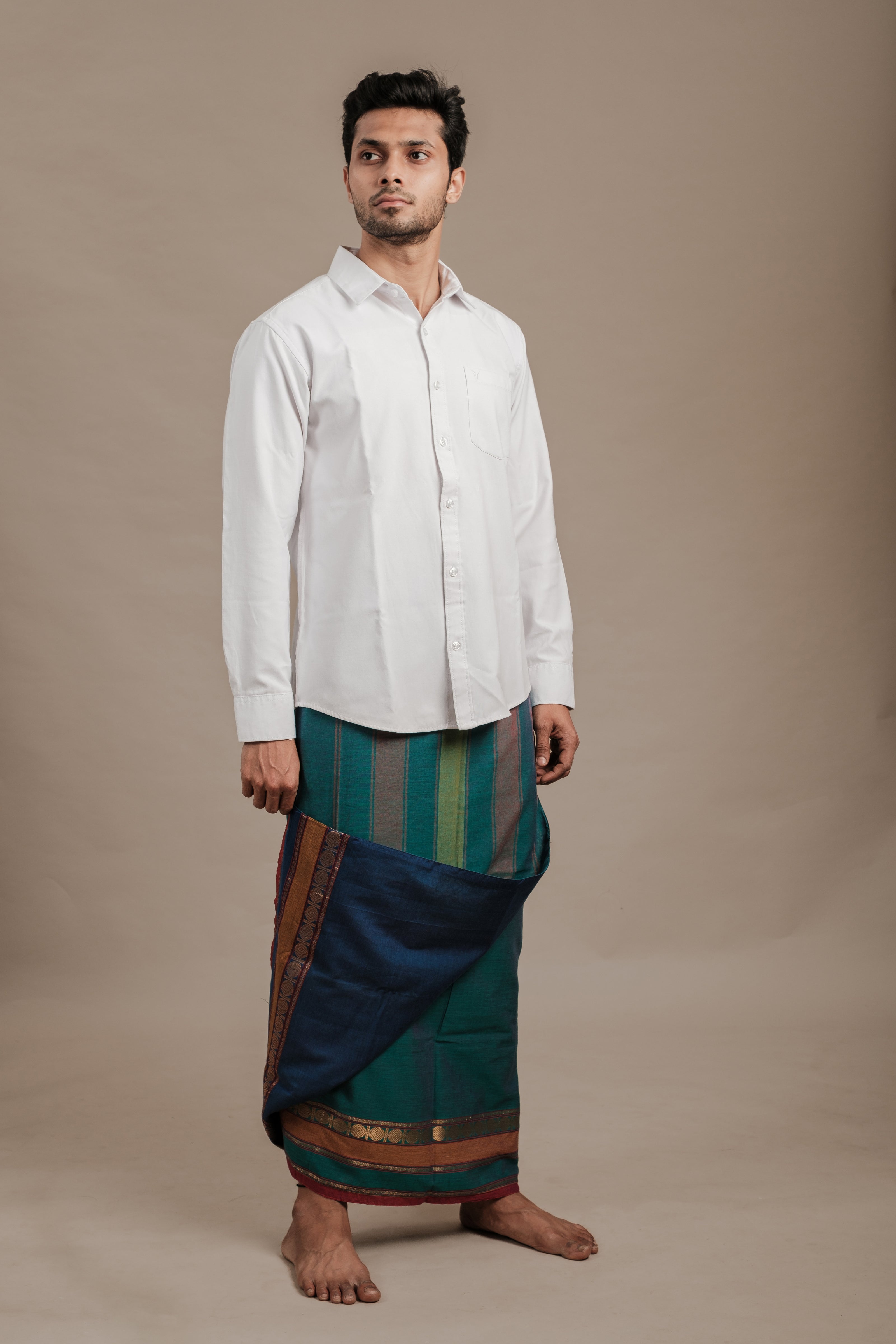 Neer Teal Classic (Rudra)-Veshti