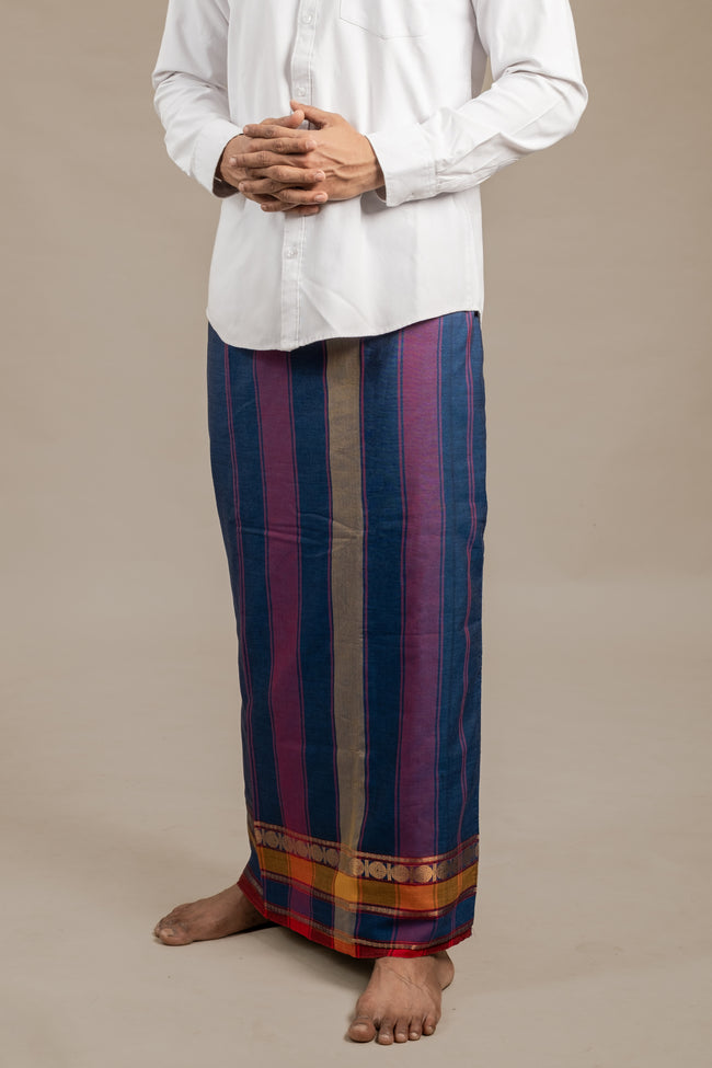 Neer Blue Classic (Rudra)-Veshti