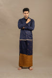 CASINO BLUE SHIRT X CITY LIGHTS 1 VESHTI