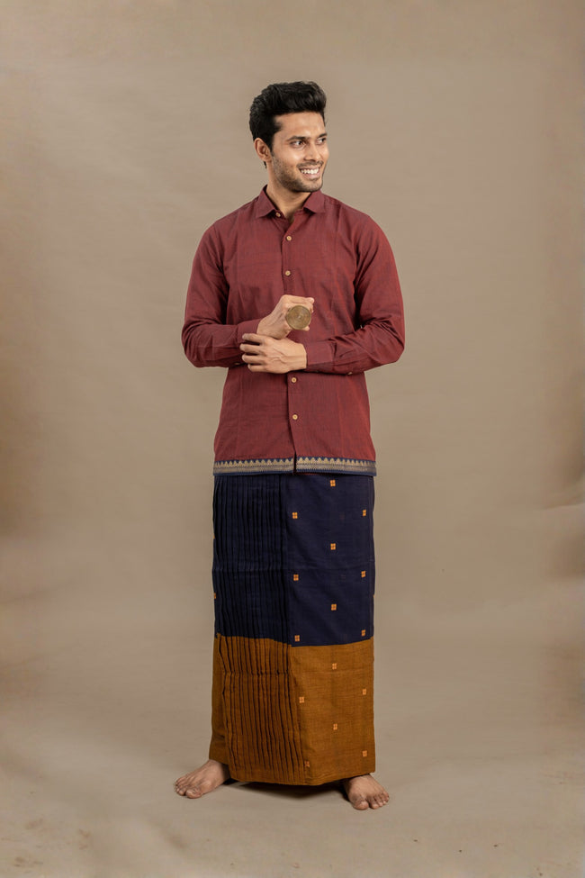 CASINO RED SHIRT X CITY LIGHTS 1 VESHTI