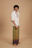 One of a Kind Veshti – Cardamom