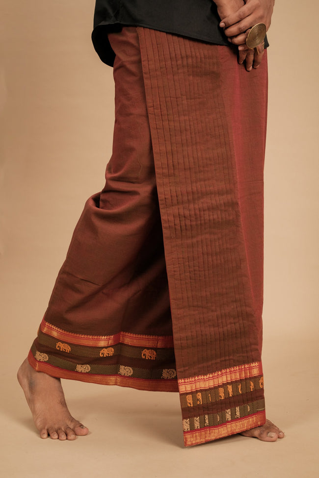 One of a Kind Veshti – Yanai Kaapi