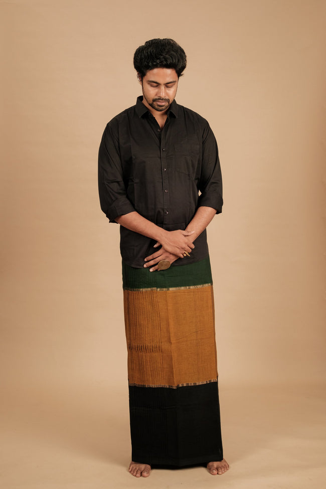 Mupbagam Veshti – Black Gold