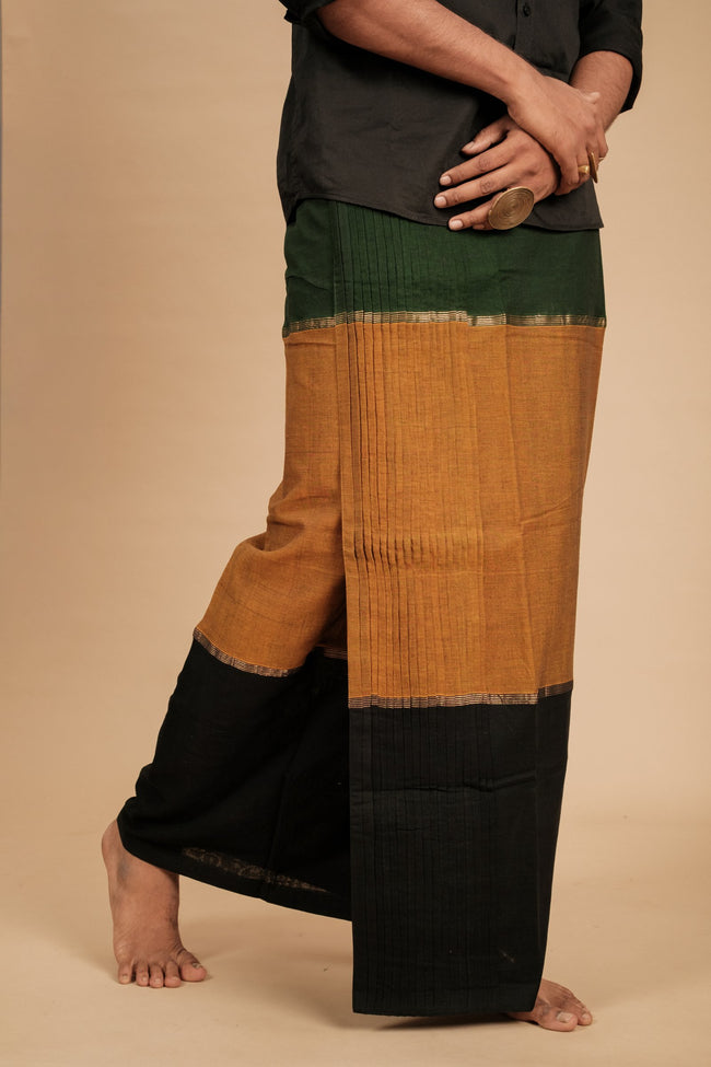 Mupbagam Veshti – Black Gold