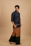 Mupbagam Veshti – Yamam Zari