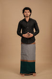 Mupbagam Veshti – Jacquard Mauve