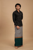 Mupbagam Veshti – Jacquard Mauve