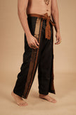 Kanchi Wrap Pants – Brown