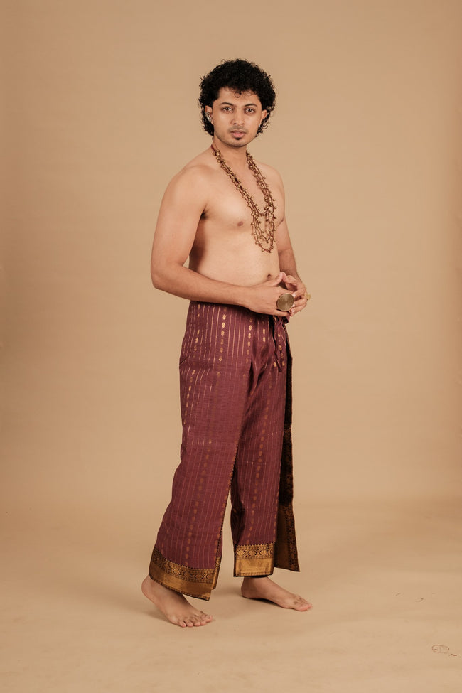 Kanchi Wrap Pants – Mauve