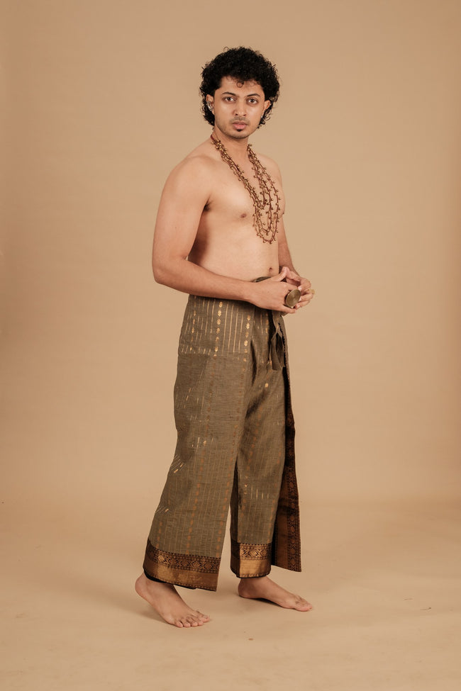 Kanchi Wrap Pants – Grey