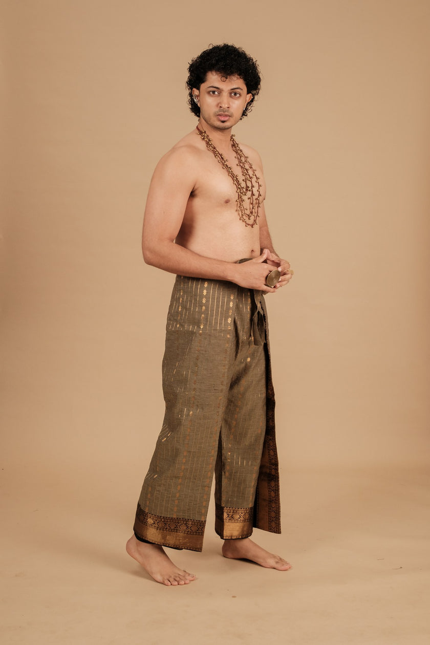 Kanchi Wrap Pants – Grey