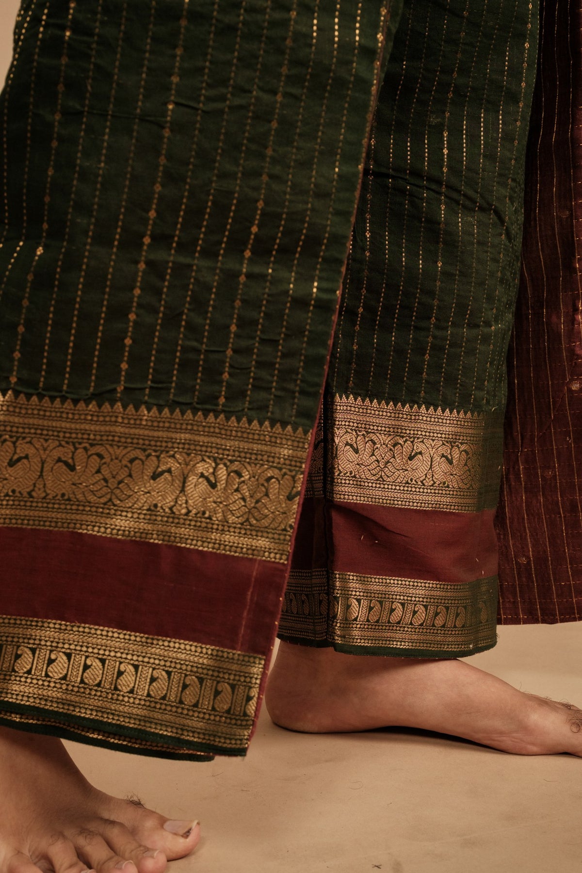 Kanchi Wrap Pants – Green