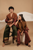 Kanchi Wrap Pants – Green