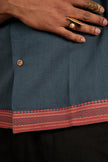 Satta Shirt – Blue Jacquard