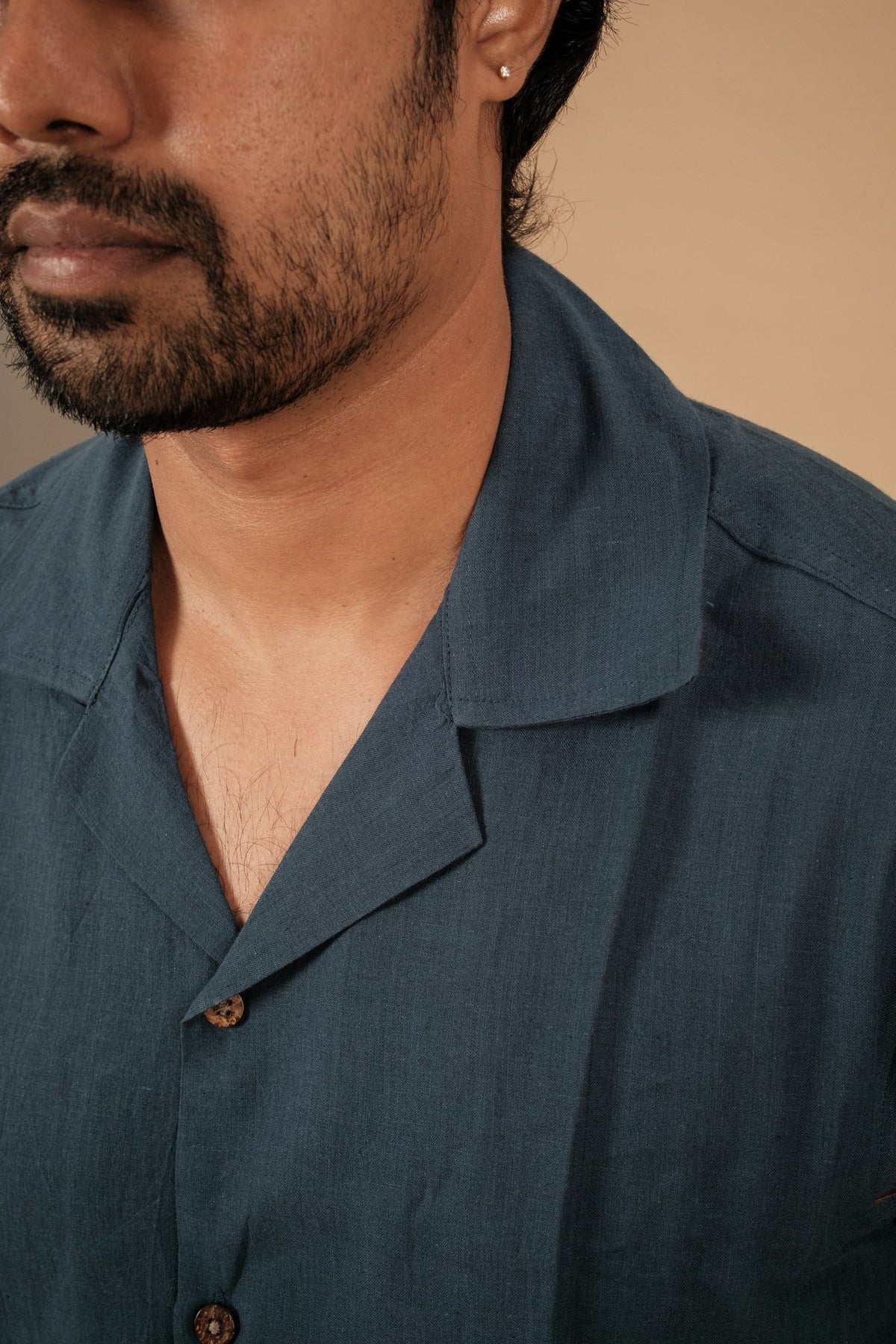 Satta Shirt – Blue Jacquard