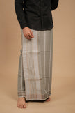 Classic Vaanam Veshti – Dark Grey 1