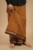 Classic Vaanam Veshti – Gold Zari