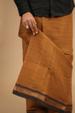 Classic Vaanam Veshti – Gold Zari